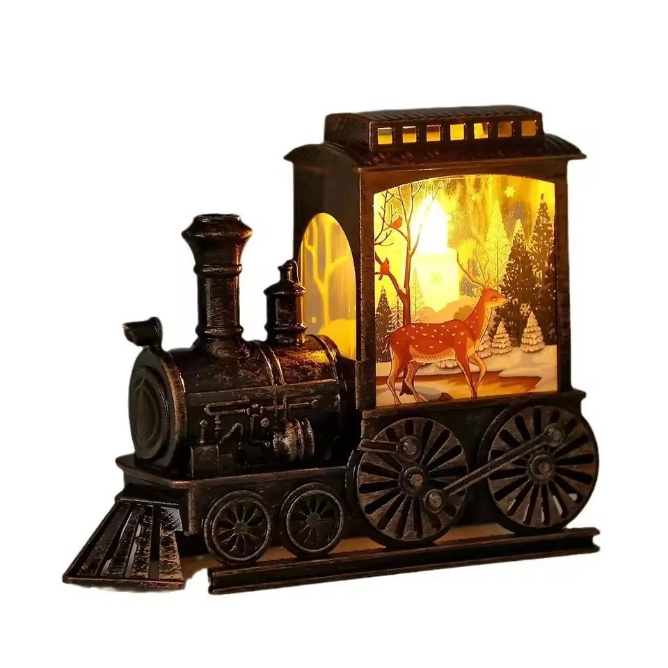 Vintage Toys Collection - LED Night Lights Vintage Portable Train