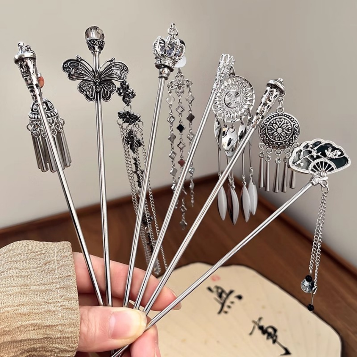 Elegant Women's Hairpin Antiqu - Vintage Collector recension och pris