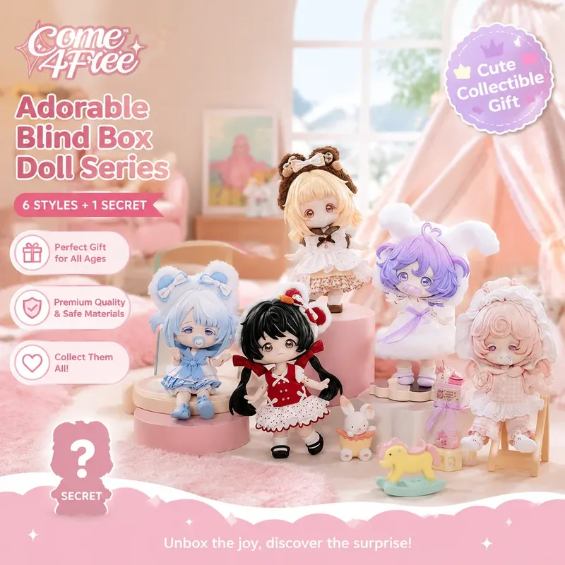 Come4free Blind Box Series Bjd - Collectible & Vintage Dolls For Halloween recension och pris