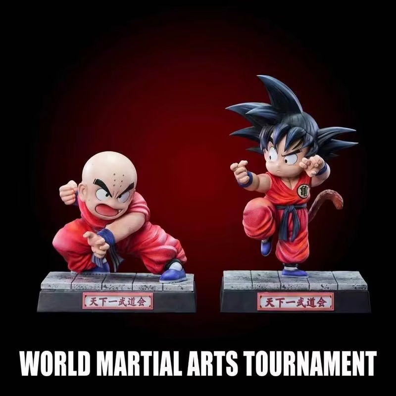Anime Dragon Ball Krillin Goku - Vintage Collectible Figurines recension och pris
