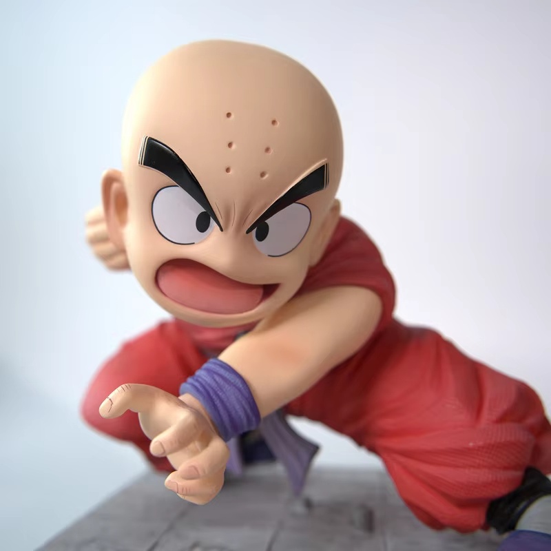 Anime Dragon Ball Krillin Goku - Vintage Collectible Figurines recension och pris