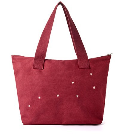 Hot Vintage Printed Red Canvas - Vintage Collectible Shop recension och pris