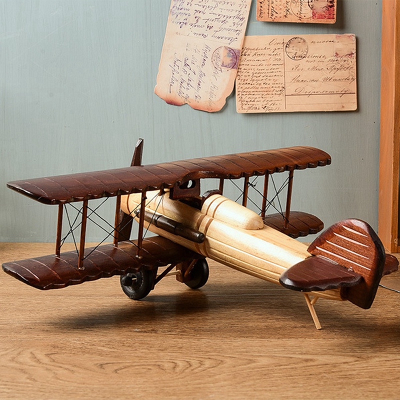 Retro Aircraft Handicraf Woode - Collectible Vintage Photos recension och pris