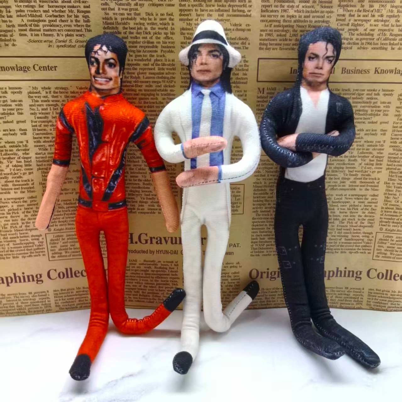 Vintage MJ Michael Jackson Cos - Vintage Collectible Figures recension och pris