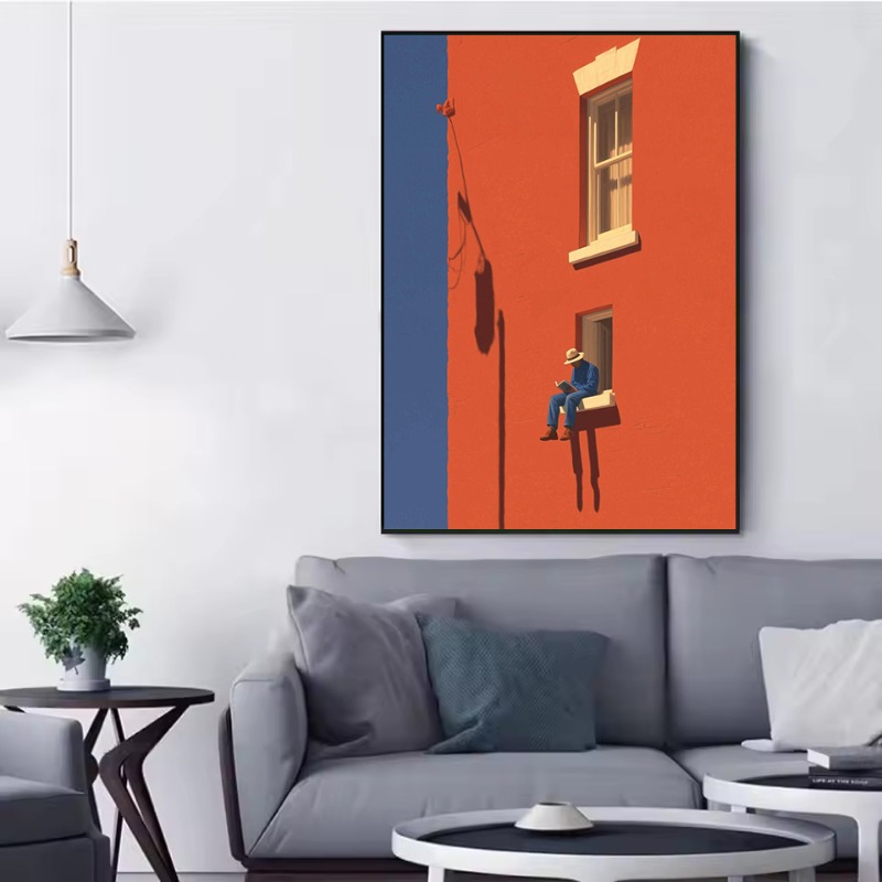 Vintage Minimalist Abstract Wa - Vintage Toys Collection recension och pris