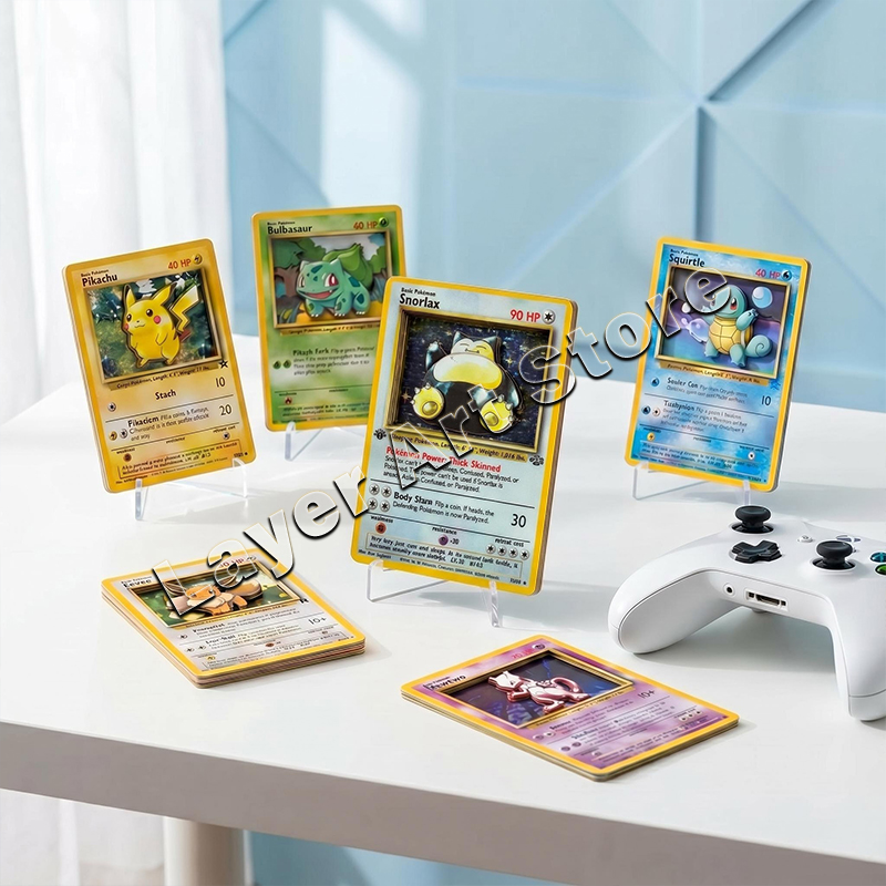 3D Pokemon Layered Card Vintag - Vintage Toys Collection recension och pris