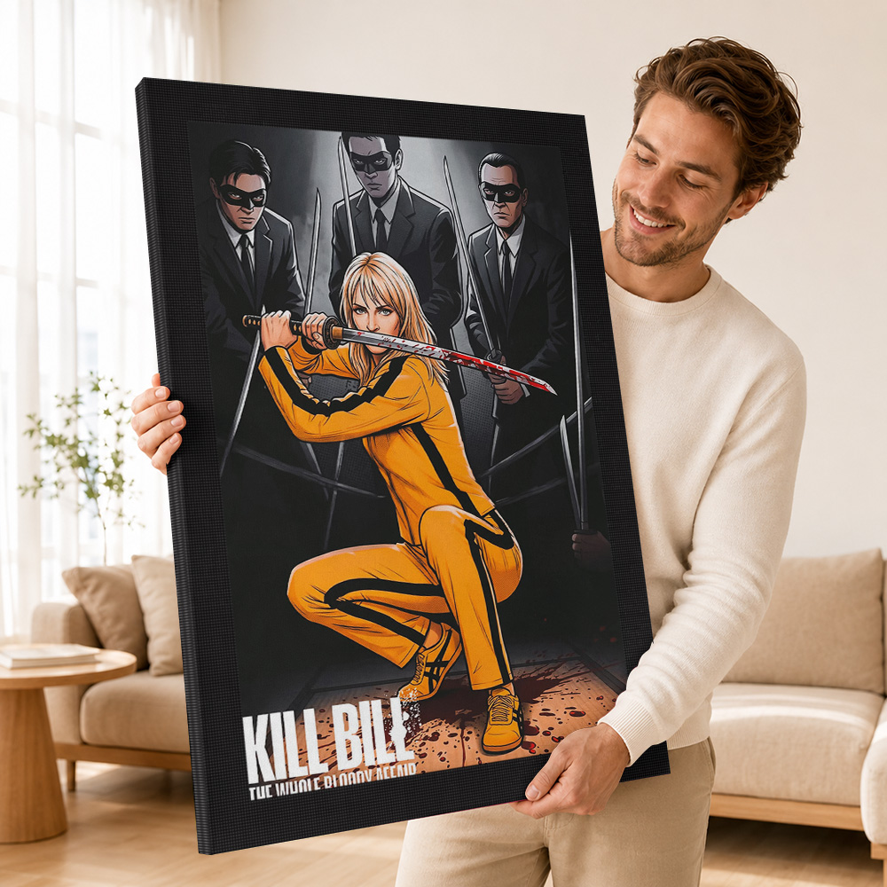Fury Movie Framed Canvas Print - Collectible Vintage Photos recension och pris