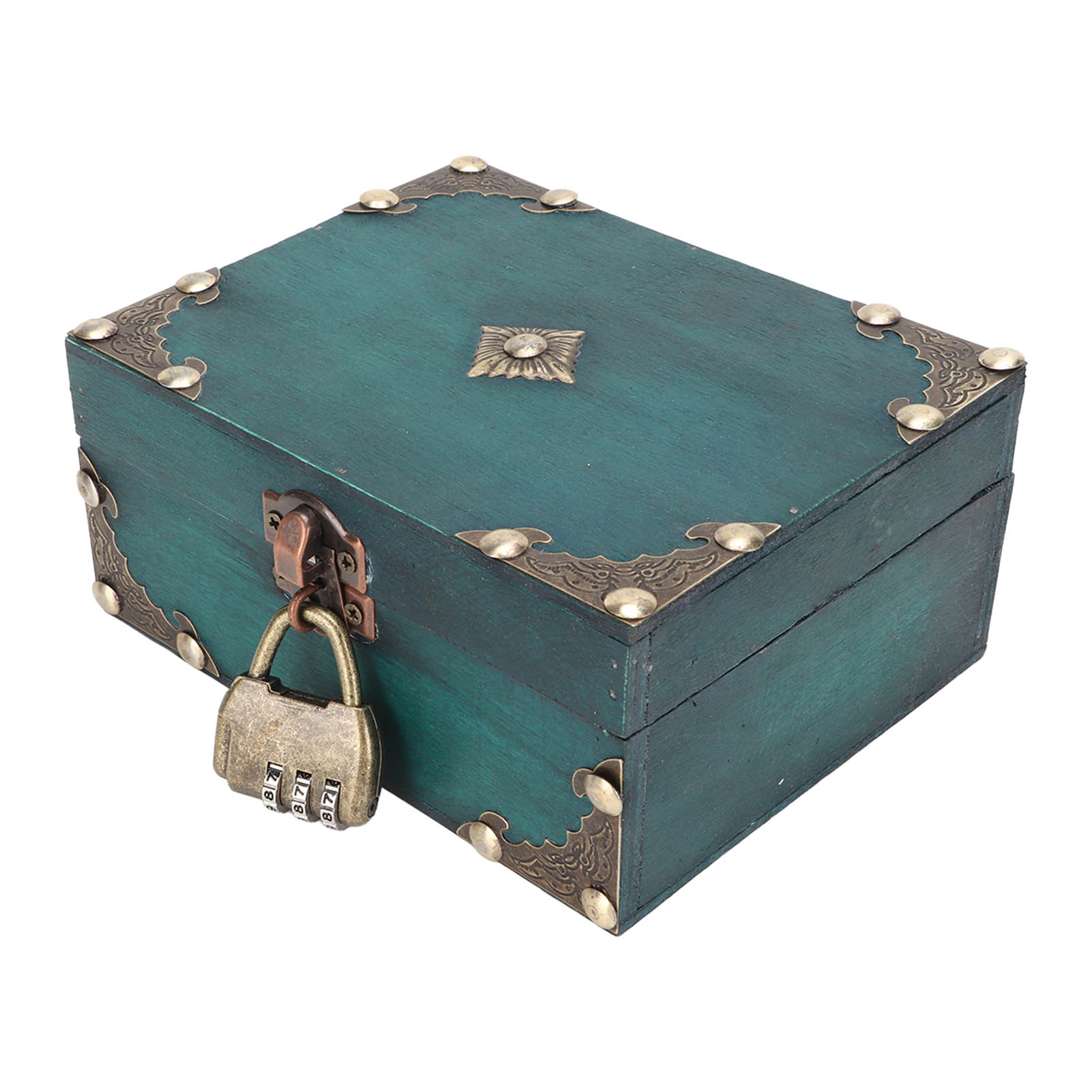 Wooden Jewelry Storage Case wi - Vintage Collectible Items recension och pris