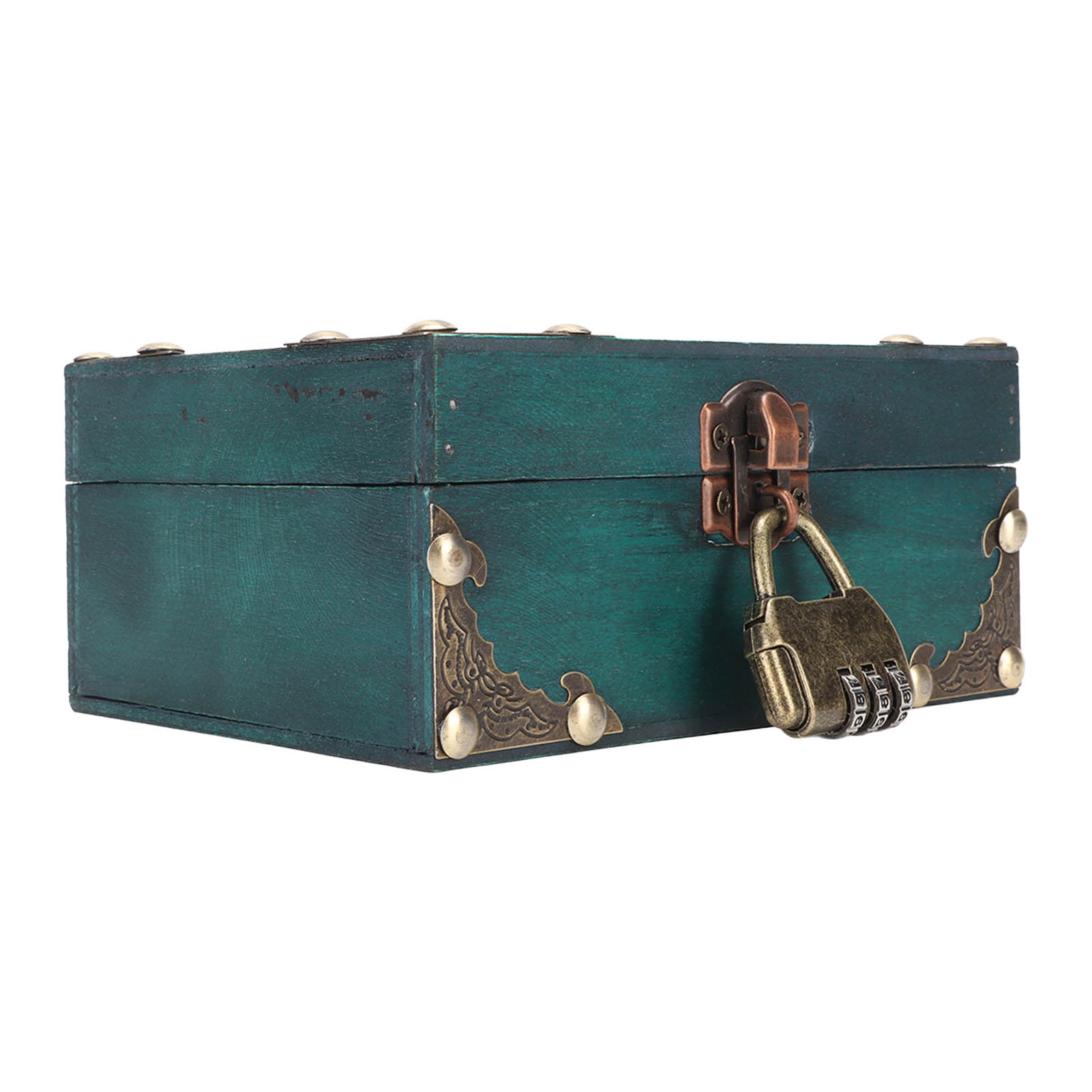 Wooden Jewelry Storage Case wi - Vintage Collectible Items recension och pris