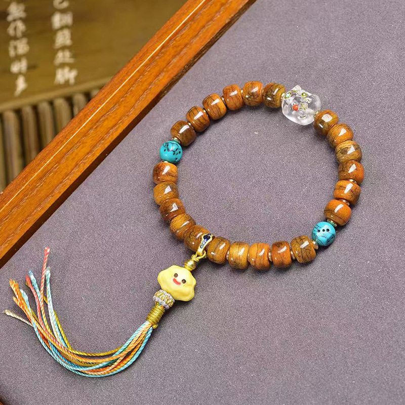 Backflow Yak Bone Beads Single - Vintage Collectible Glass recension och pris