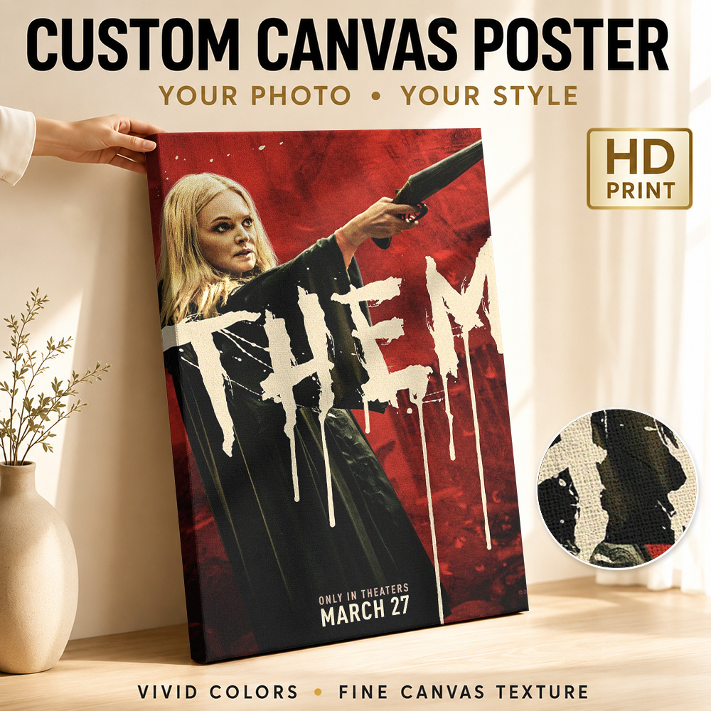 Them Movie Canvas Print Poster - Collectible Vintage Photos recension och pris