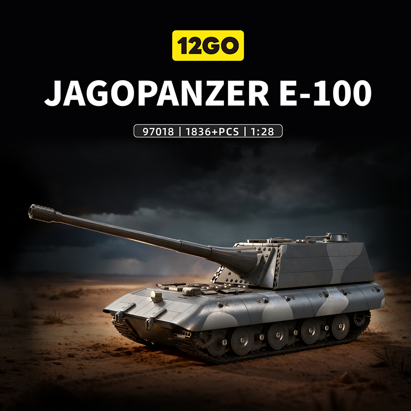 1836pcs MOC adult E-100 Tank D - Vintage Toys Collection recension och pris