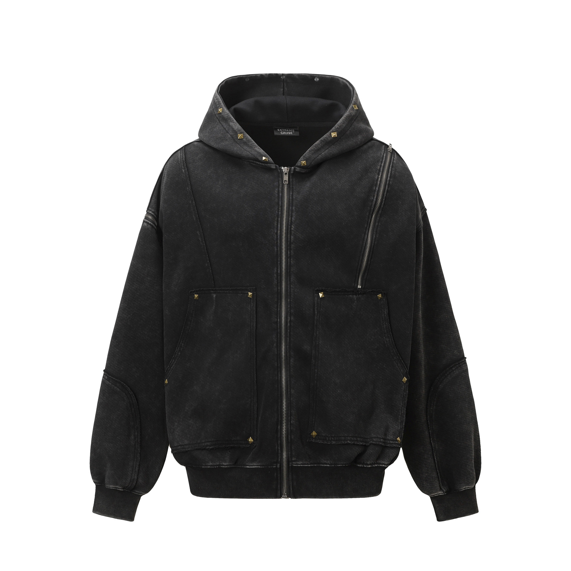 Men Vintage Hooded Jacket 2025 - Vintage Zip Hoodie recension och pris
