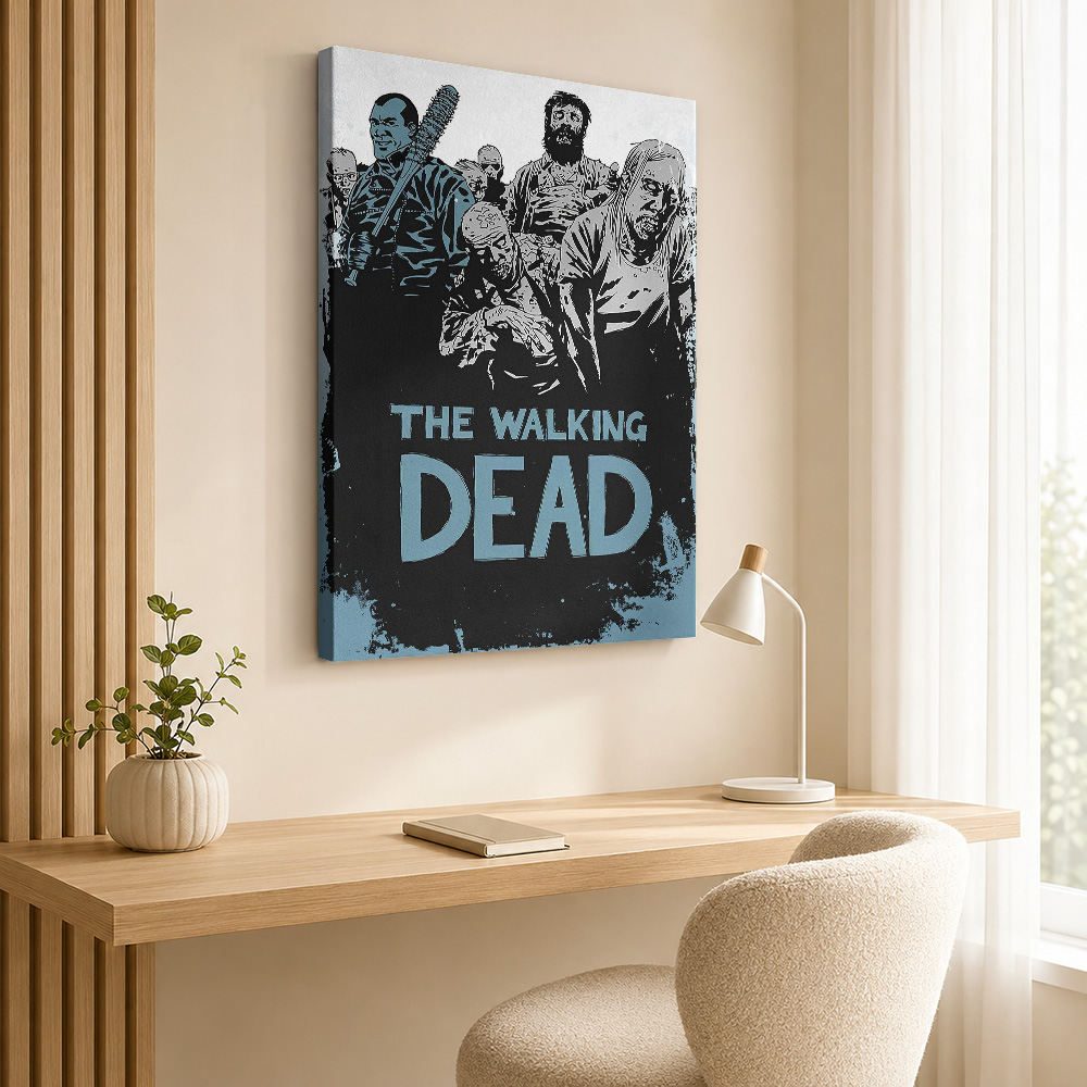 The Walking Dead Canvas Poster - Collectible Vintage Photos recension och pris