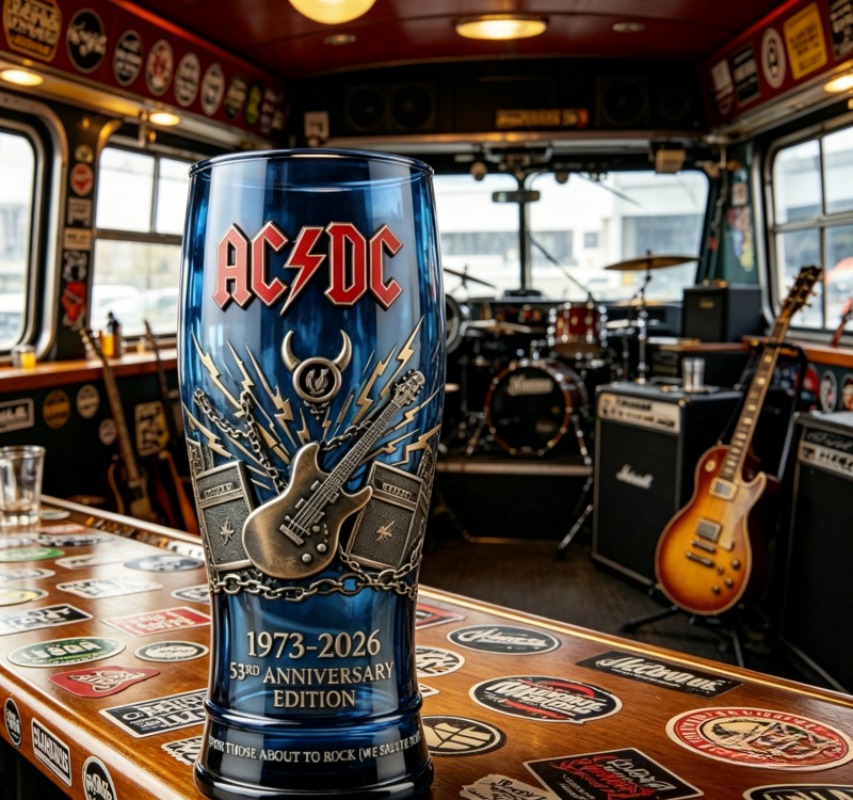 53rd Anniversary Classic Rock  - Vintage Collectible Glass recension och pris