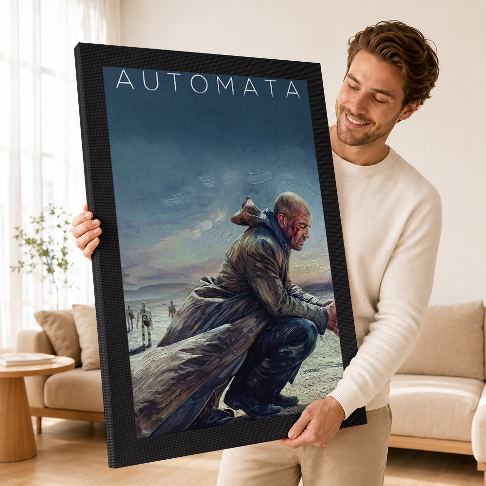Automata Movie Framed Canvas P - Collectible Vintage Photos recension och pris