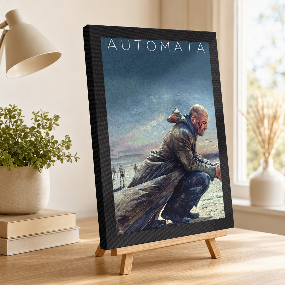 Automata Movie Framed Canvas P - Collectible Vintage Photos recension och pris