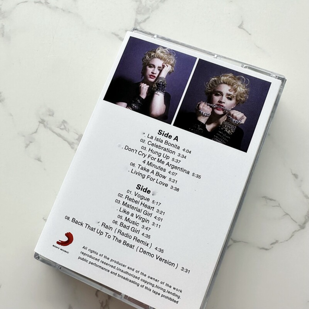 Madonna Classic Pop Music Cass - Vintage And Collectible recension och pris