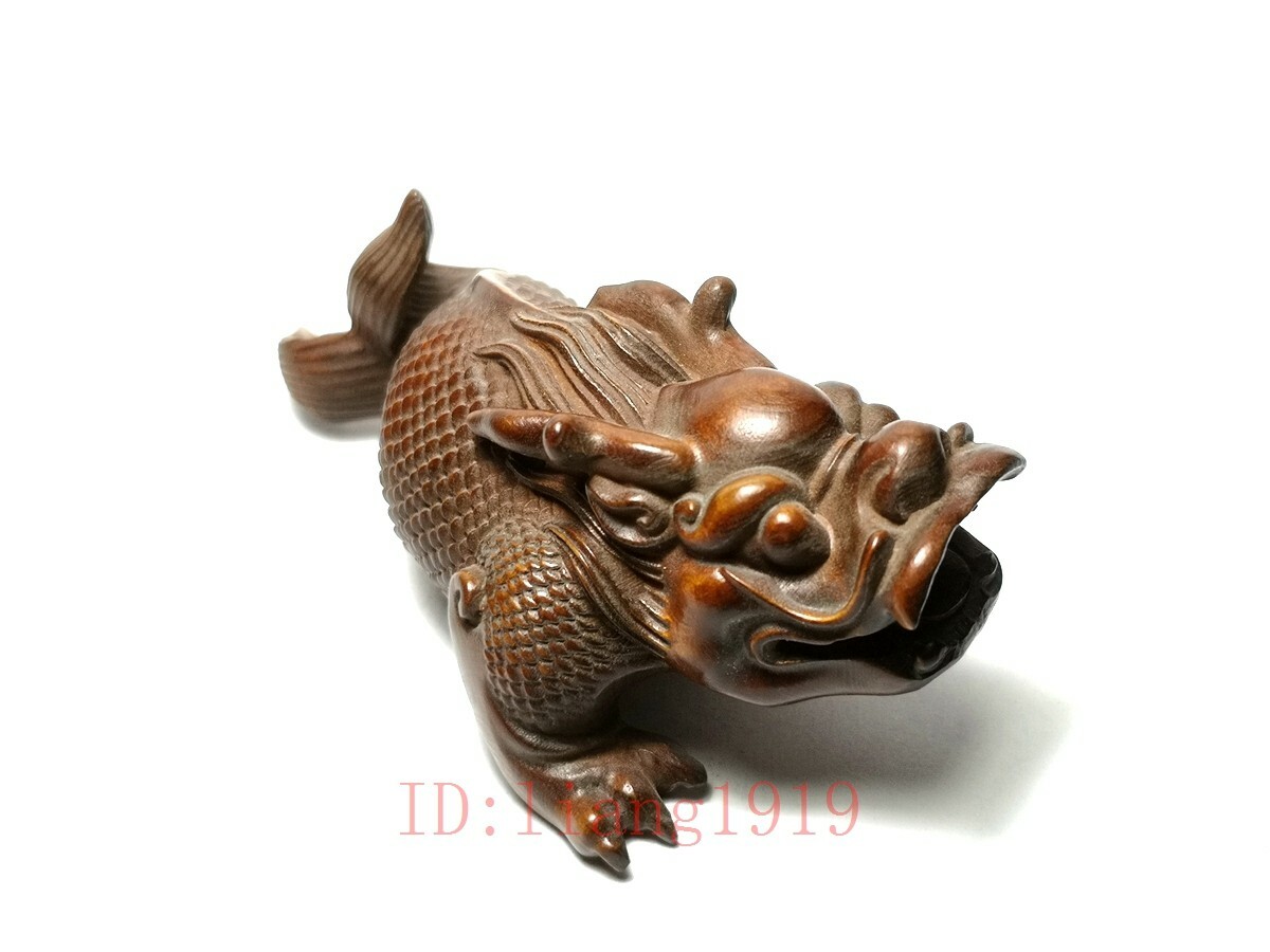 Chinese Boxwood Hand Carved Lo - Vintage Collectible Figures recension och pris
